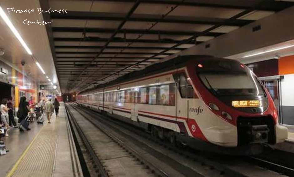 Aeroporto di Malaga a 8 minuti con il treno suburbano Renfe